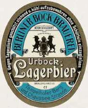 Bockbrauerei Etikett 3