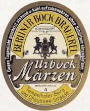 Bockbrauerei Etikett 4