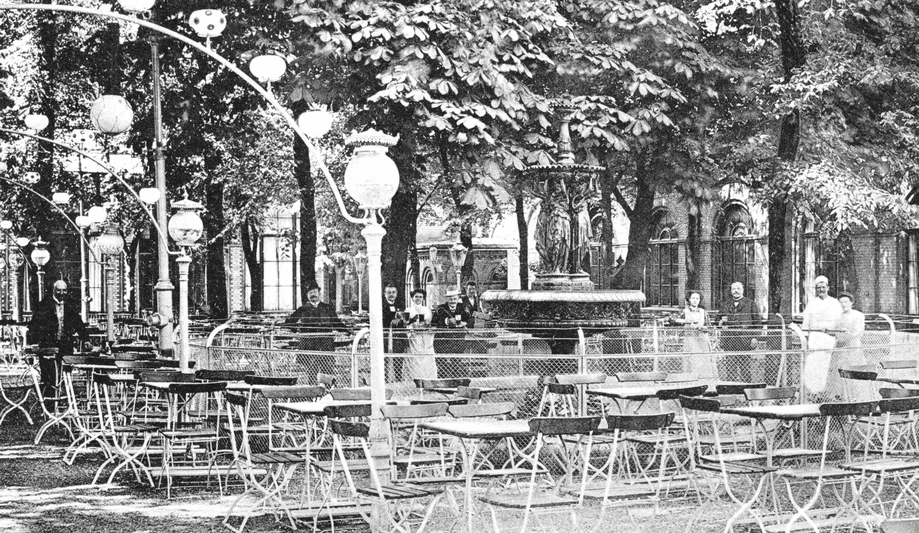Biergarten der Bockbrauerei am Tempelhofer Berg
