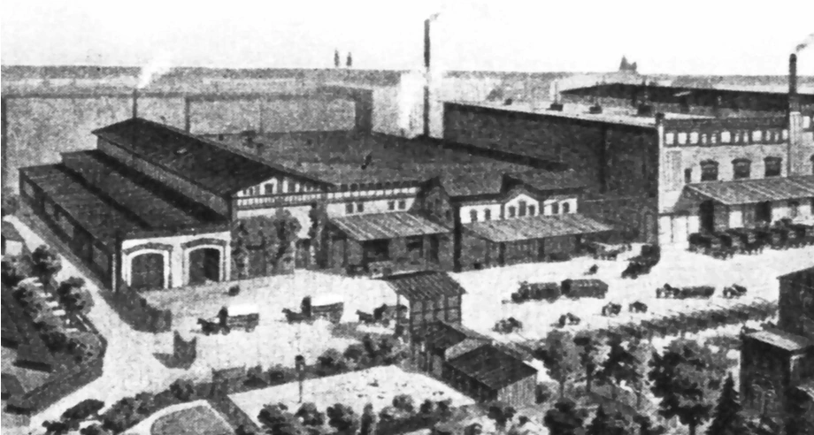 Berliner Bock-Brauerei um 1900